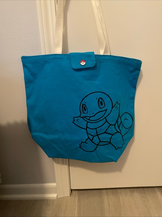 Pokemon Handbags - Pokémon x Target Blue Squirtle Tote Bag NEW LIMITED RELEASE